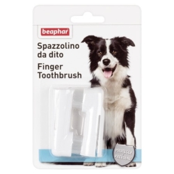 Finger Toothbrush for Oral Hygiene for Dogs and Cats with Soft Bristles