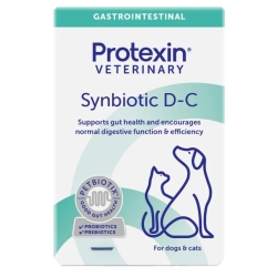 Synbiotic D-C - Complementary feed for dogs and cats for intestinal health 10 Capsules