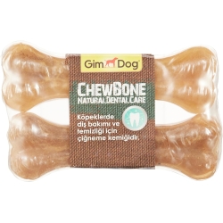 GimDog ChewBone Buffalo Bone 14cm - Pack of 2