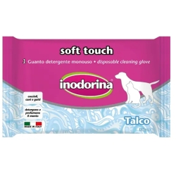 Soft Touch - Disposable Cleaning Glove for Dogs, Cats, and Puppies with Talcum Powder