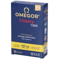 Omegor Vitality 1000 -  omega 3 supplement - 30 tablets