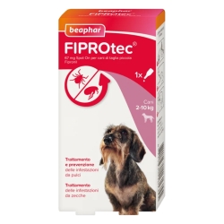 Fiprotec - Antiparasitic 1 Pipette for Small Dogs 2-10 kg against Fleas and Ticks