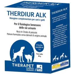 Therdiur Alk Therapet - Complementary food for dogs and cats for urinary tract health 20 sachets
