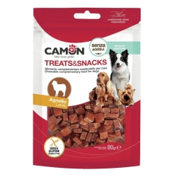 Treats & Snacks Diced Lamb - Complementary food for adult dogs 80g