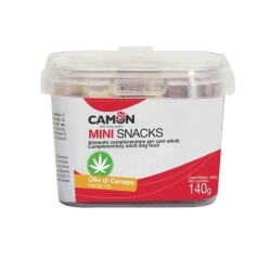Mini Snack with Hemp Oil - Complementary food for adult dogs 140g