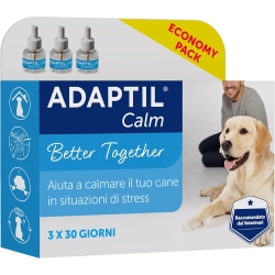 Adaptil Calm - 3 Diffuser Refills with Pheromones for Dog Serenity 60 ml