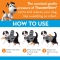 Thundershirt - Calming Anti-Stress and Anti-Anxiety Coat for Dogs Size XS Grey