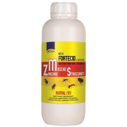Neo Fortecid Romal-65 - Insecticide against flies, mosquitoes and crawling insects 1 Lt