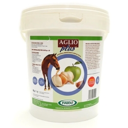 Garlic plus Apple Slices - Complementary feed for horses against worms 1 kg