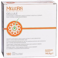 Migliorin 180 Gels - Hair and Nail Supplement