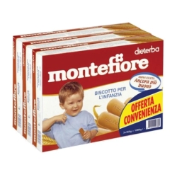Montefiore - crumbly and soluble children's biscuit 1,330 g