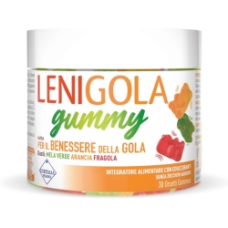 Lenigola Gummy 30 Gummy Bears - Throat and Respiratory Supplement