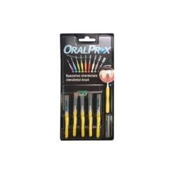 6 Interdental Brushes Size 3 Yellow