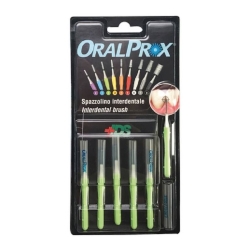 6 Interdental Brushes Size 2 Green