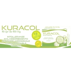 Kuracol 400Mg - Intestinal supplement 40 Tablets