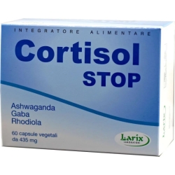 Cortisol Stop 60 Capsules - Supplement for Stress and Mental Well-Being