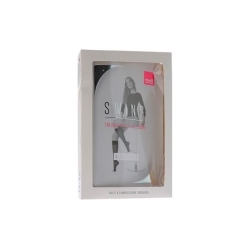 Swing Sensation - Open Toe Socks 18 mmHg Size 4 Natural Color
