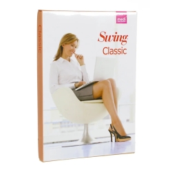 Swing Classic - 140 Den Black Tights Size 3