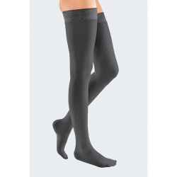 Mediven Elegance - 140 Denier Hold-Up Compression Stockings Black Size 3