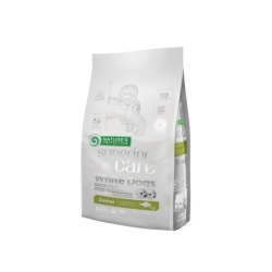Superior Care White Dog Junior White Fish - Complete food for small breed puppies with light coats 10 kg