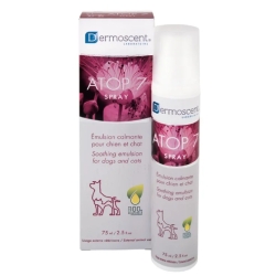 Atop 7 - Soothing and hydrating emulsion for atopic skin in dogs and cats. Spray 75 ml.