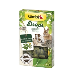 Drops with Field Herbs - Complementary feed for rodents and dwarf rabbits 50 g