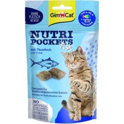 Gimcat - Nutri Pockets Tuna Snack for Cats 60g