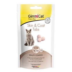 Gimcat Skin&Coat Tabs - Complementary food for skin and coat of cats 40 g