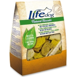 Life Dog Natural Biscuits - Vanilla Animal Biscuits for Dogs 500g