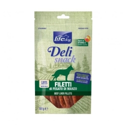 Deli Snack - Dried Beef Liver Fillets for Dogs 100g