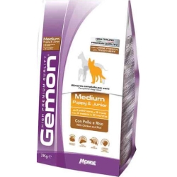 Gemon Medium Puppy and Junior Chicken and Rice - Food for small breed adult dogs 3 kg