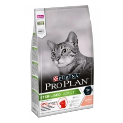 Purina PRO PLAN STERILISED OPTISENSES ADULT Salmon - Complete food for sterilised adult cats 1.5 kg