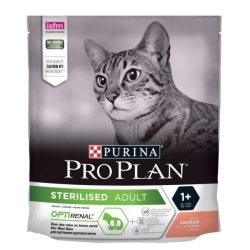 Purina PRO PLAN STERILISED OPTISENSES ADULT Salmon - Complete food for sterilised adult cats 400g