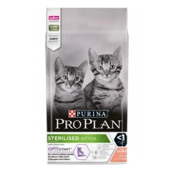 Purina PRO PLAN STERILIZED KITTEN Optistart Salmon - Complete food for sterilized kittens 1500 gr