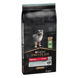 Purina PRO PLAN MEDIUM PUPPY OPTIDIGEST Lamb - Complete dry food for puppies 12 kg