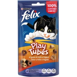 Purina FELIX Play Tubes Chicken - Snack for cats 50 g