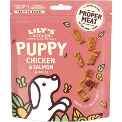 LILY'S Kitchen Puppy Chicken and Salmon - Complete food for puppies 70g