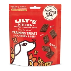LILY'S Kitchen Kitchen Training Treats Chicken and Beef - Snack for adult dogs 70 gr
