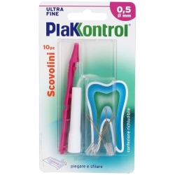 Interdental Brushes A Handle Interchangeable 0,5 Mm 10 Pieces