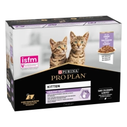 Purina PRO PLAN Kitten in Turkey Gravy - Complete food for kittens 10 x 85 gr