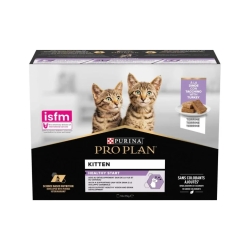 Purina PRO PLAN Kitten Turkey Terrine - Complete food for kittens 10 x 75 gr