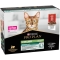 Purina PRO PLAN STERILISED ADULT Beef - Complete food for sterilised cats 10 x 85 gr