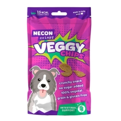 VEGGY CHIPS INTESTINAL SUPPORT - Intestinal support snack for dogs 85g