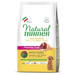 Small&Toy Adult Raw Ham and Rice - Complete food for small adult dogs 2 kg