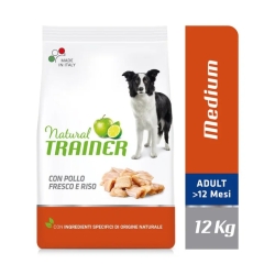 Maturity Medium Fresh Chicken and Rice - Complete food for mature medium-sized dogs 12 kg
