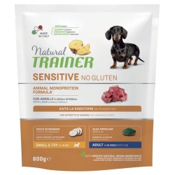Trainer Sensitive Lamb Mini Adult - Complete food for mini-sized adult dogs 800g