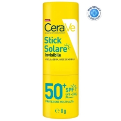 Cerave Face Sunscreen SPF 50+ Invisible Sun Stick Very High Protection 8g