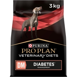 Purina ProPlan Veterinary Diets DM - Complete dietetic food for adult dogs with diabetes mellitus 3 kg