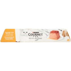 Purina Gourmet Revelations Chicken Mousse - Complete food for adult cats 4 x 57 gr