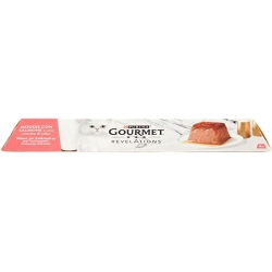 Purina Gourmet Revelations Salmon Mousse - Complete food for adult cats 57g
